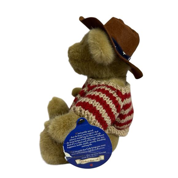 Brass Button Bear Collection American Cody Jointed Plush 8 inch Pickford Bears - Picture 5 of 7